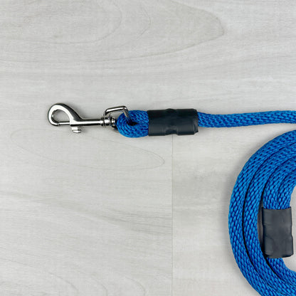 Blue Rope Dog Leash