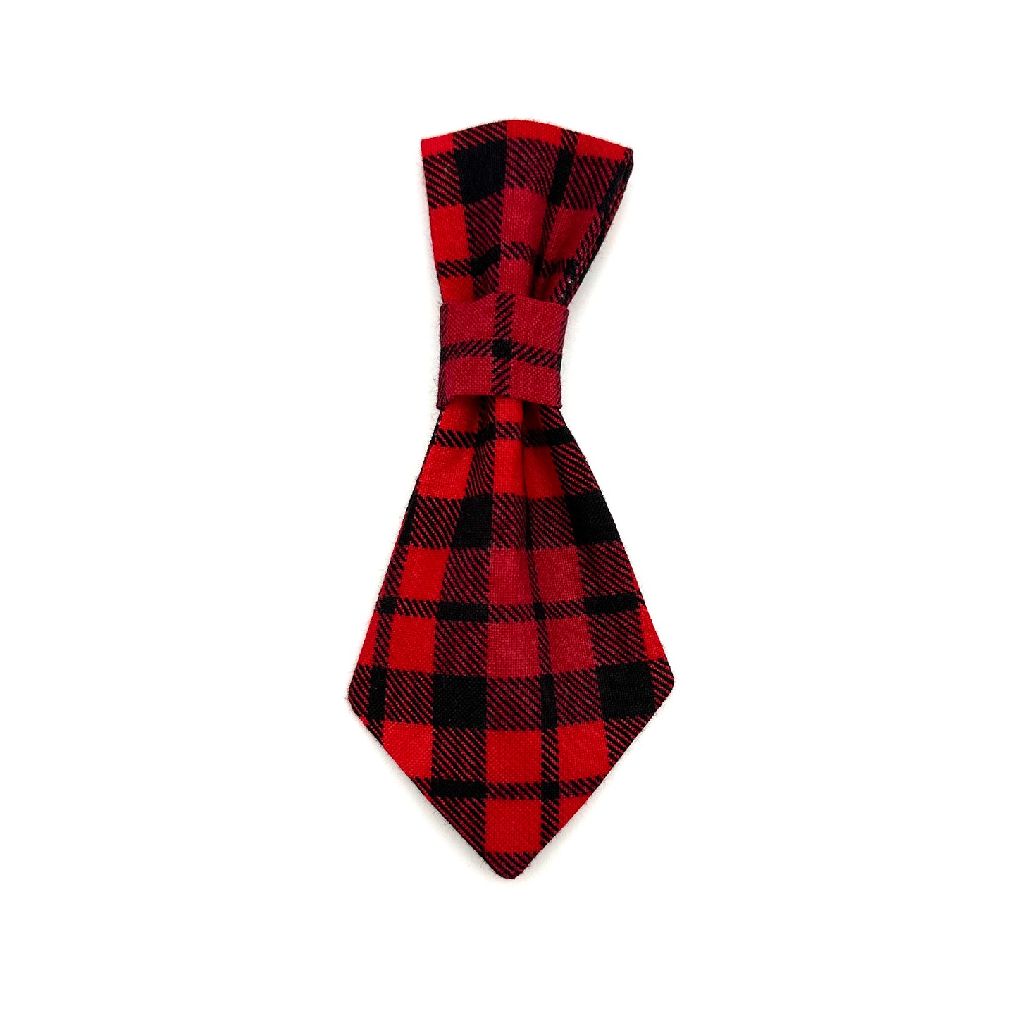 Buffalo Plaid Dog Tie