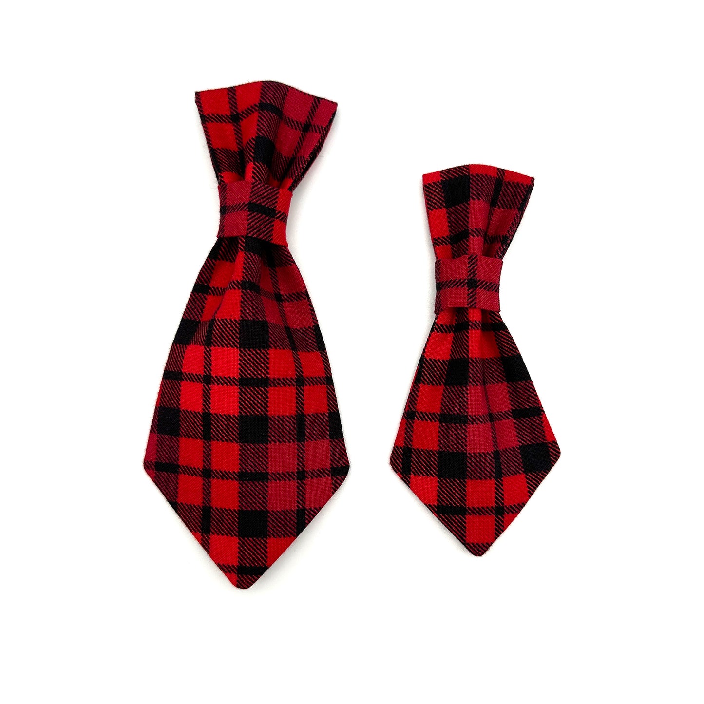 Buffalo Plaid Dog Tie