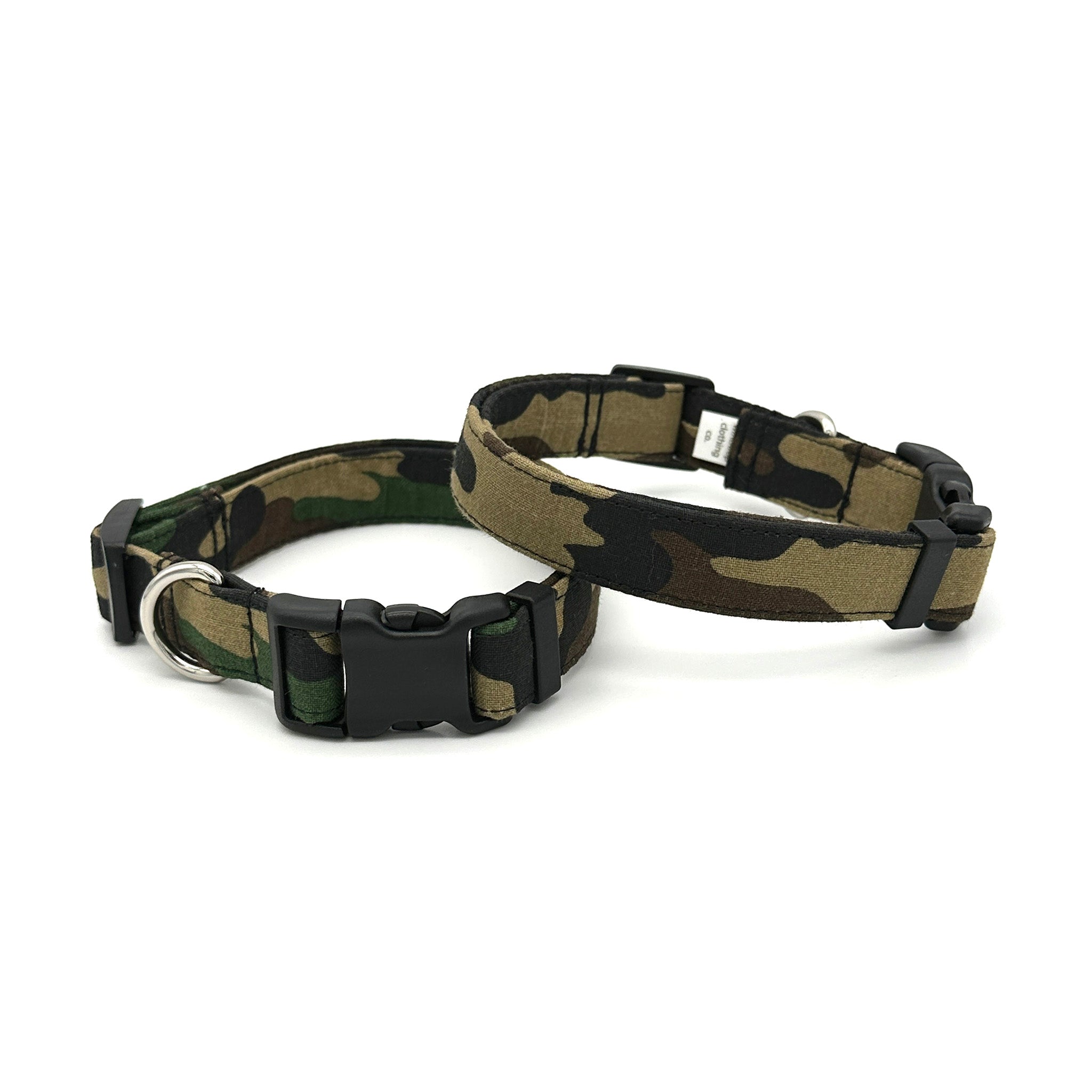 Camo Dog Collar Winthrop Clothing Co