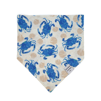 Crab Dog Bandana 