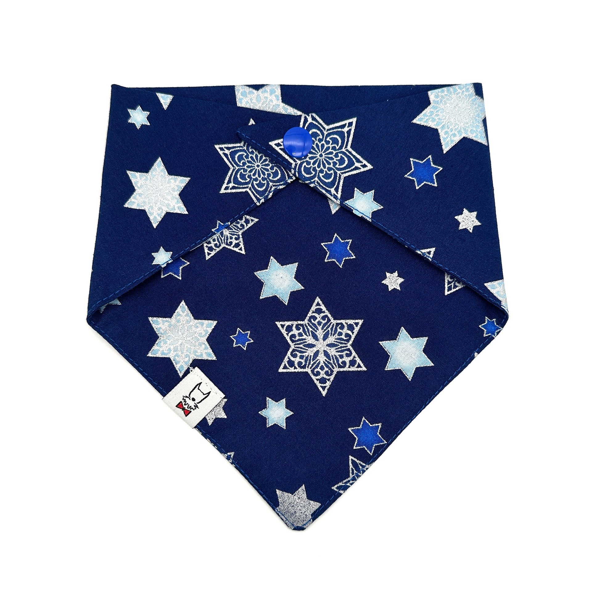 Hanukkah Stars Dog Bandana