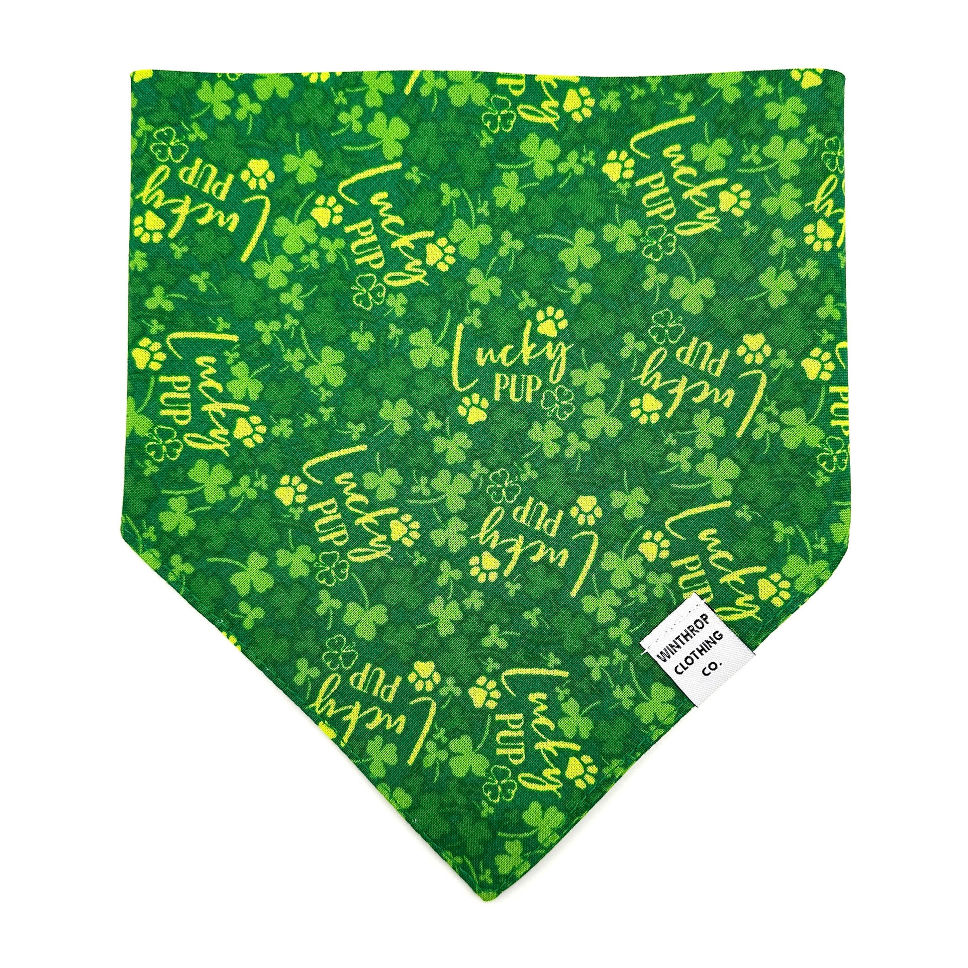 Lucky Pup Dog Bandana 