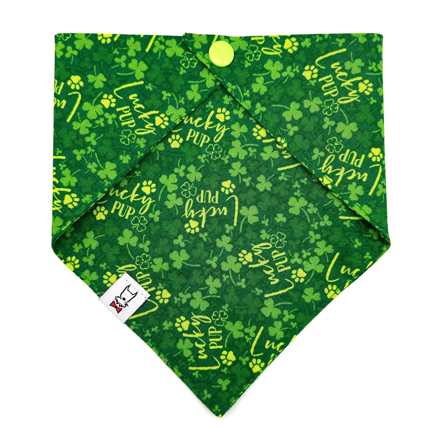 Lucky Pup Dog Bandana 