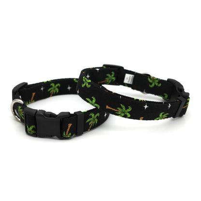 Palm Tree Dog Collar