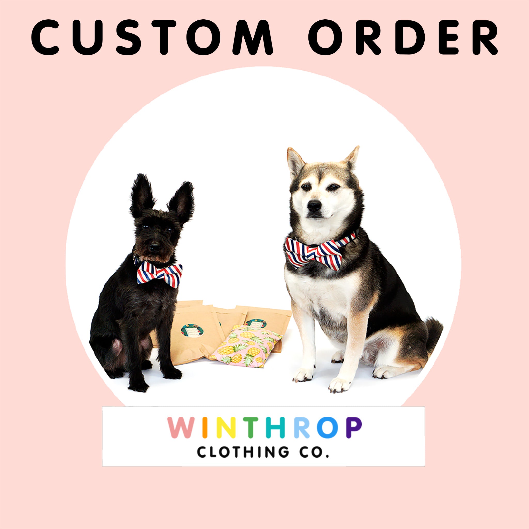 Custom hotsell dog items