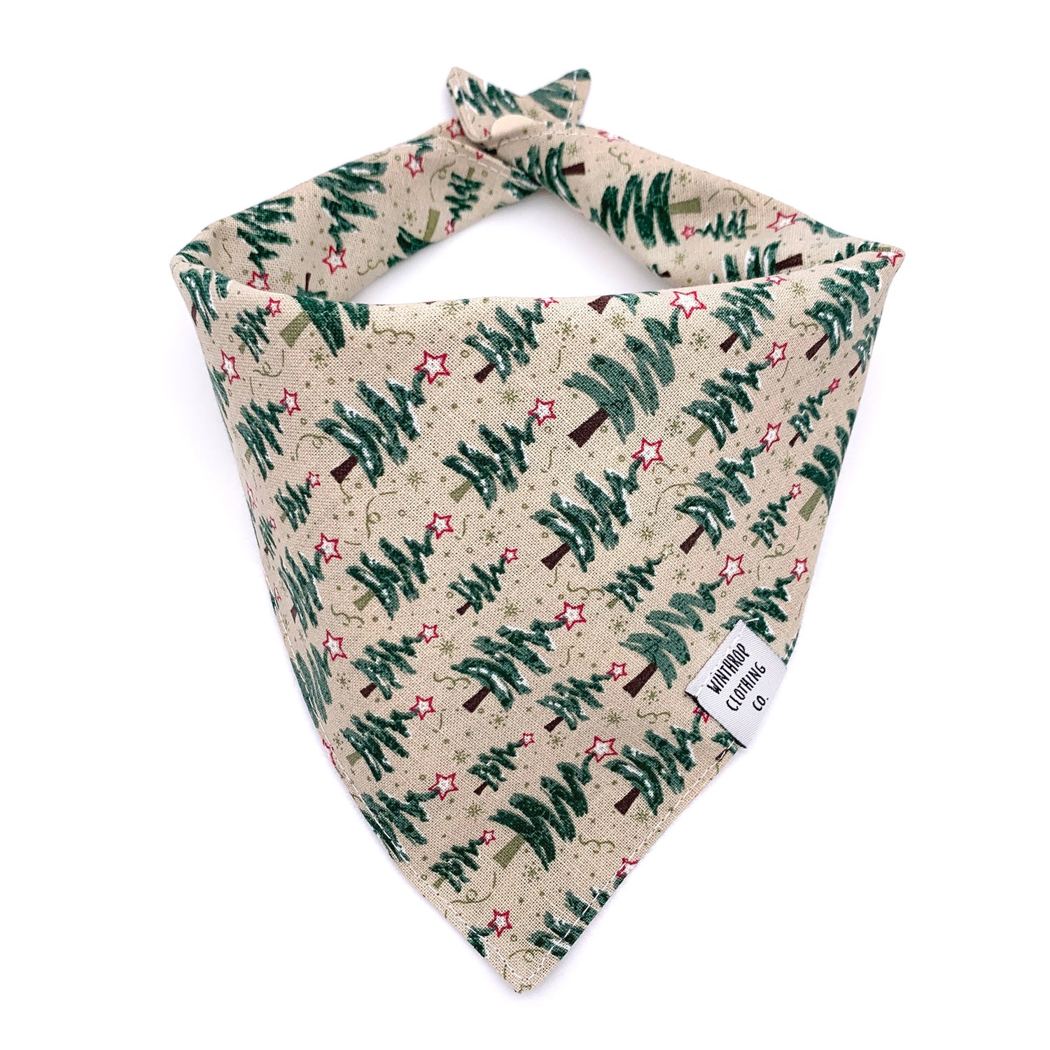 Christmas Tree Dog Bandana