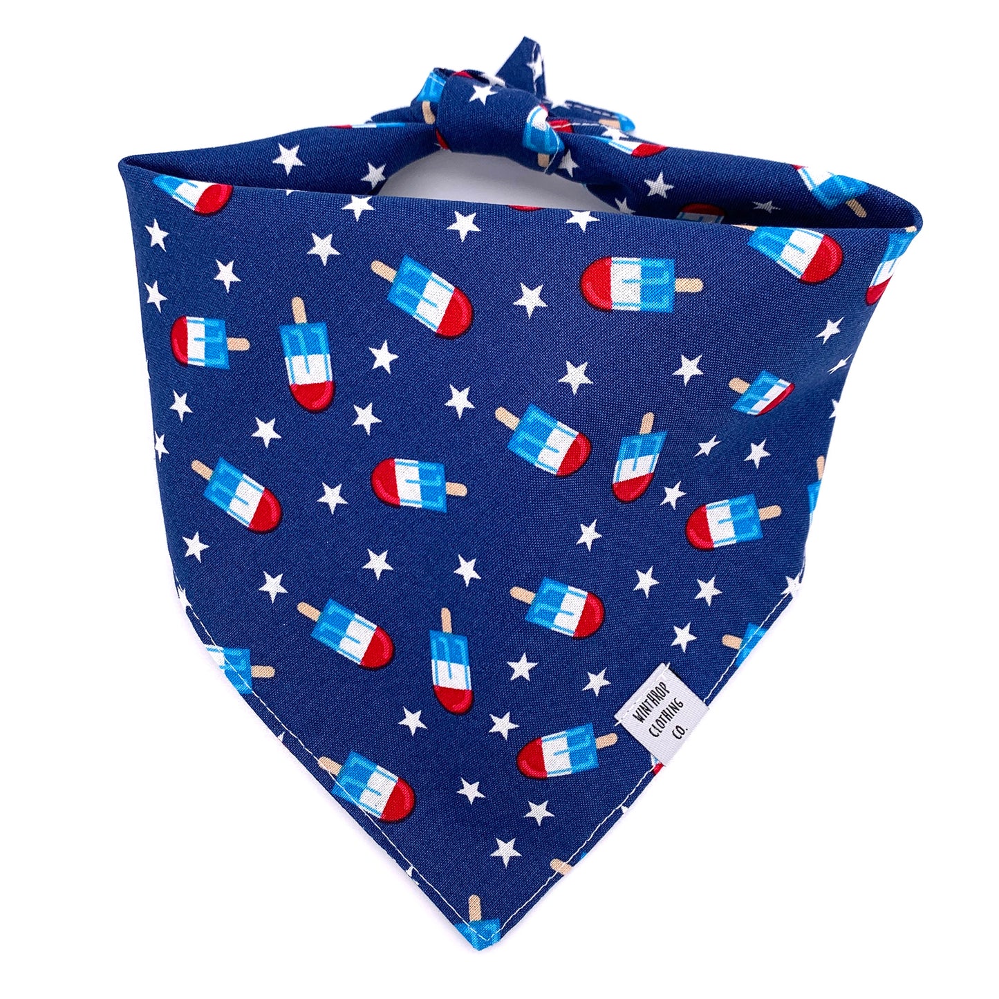 Firecracker Popsicle Dog Bandana