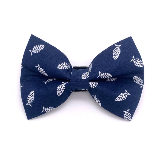 Fish Dog Bow Tie