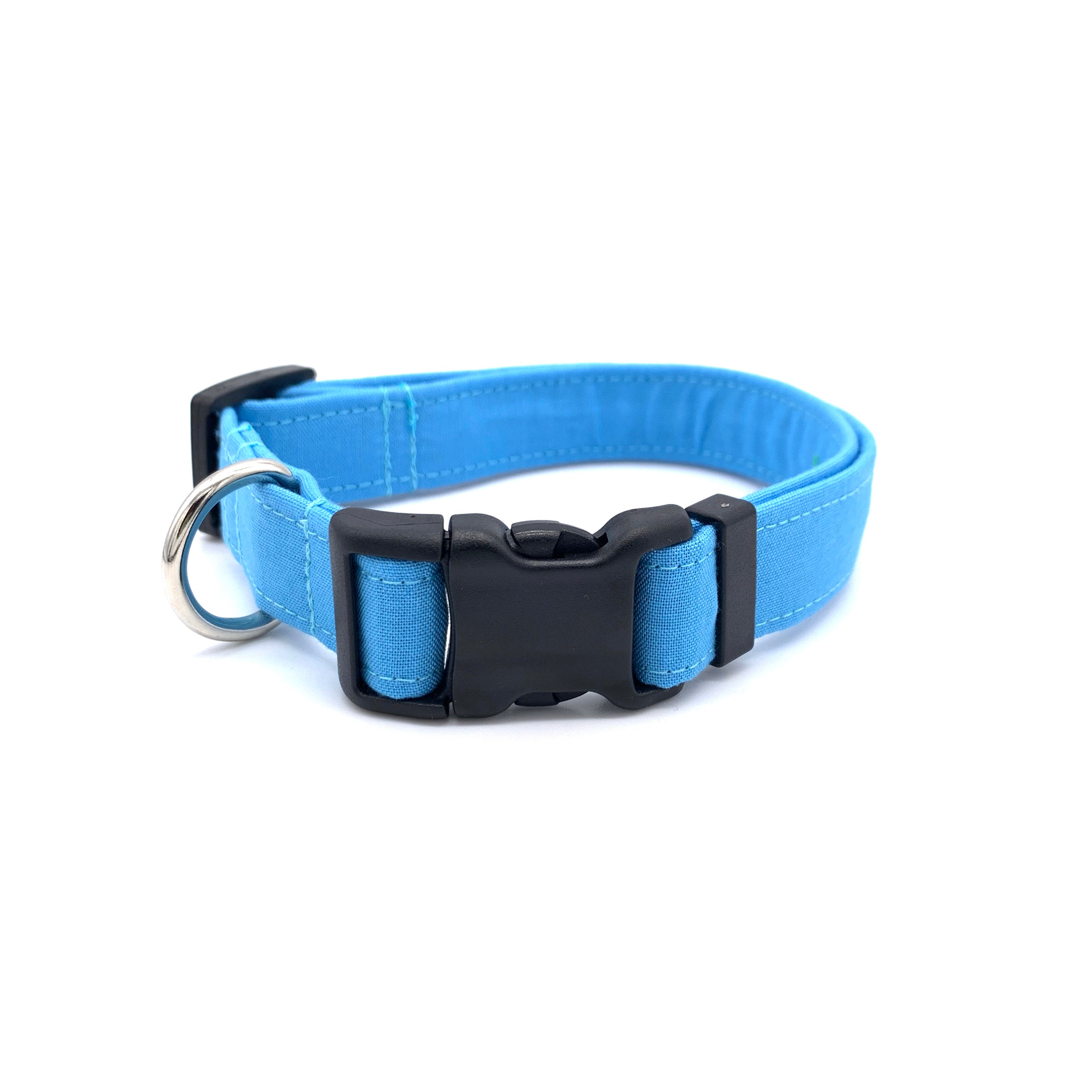 Light Blue Dog Collar Winthrop Clothing Co