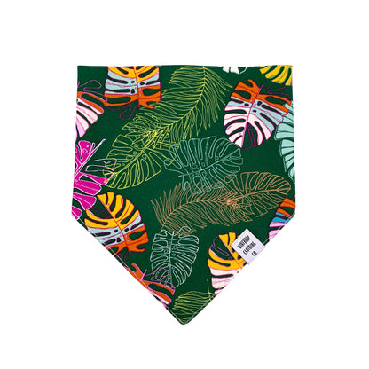 Monstera Jungle Dog Bandana