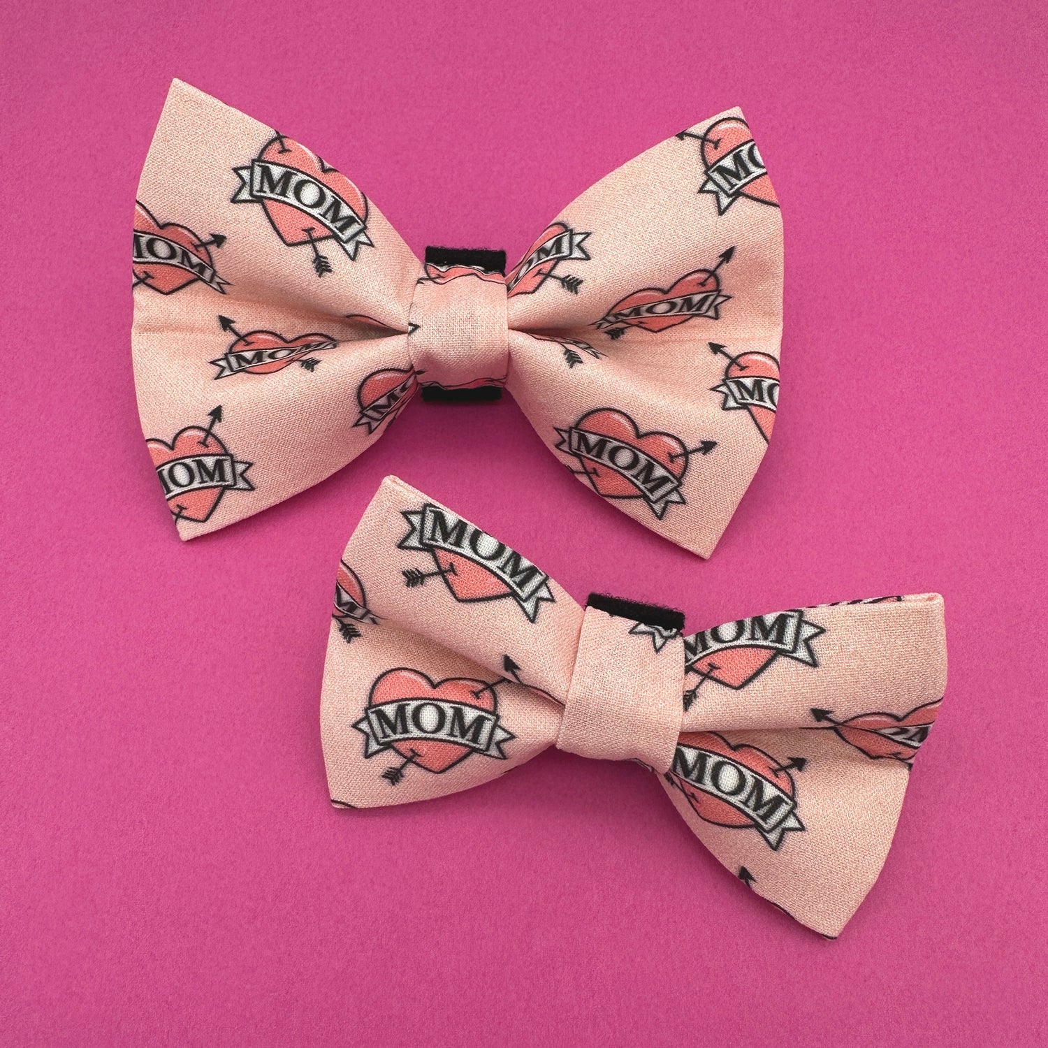 Mother's Day Dog Bow Tie