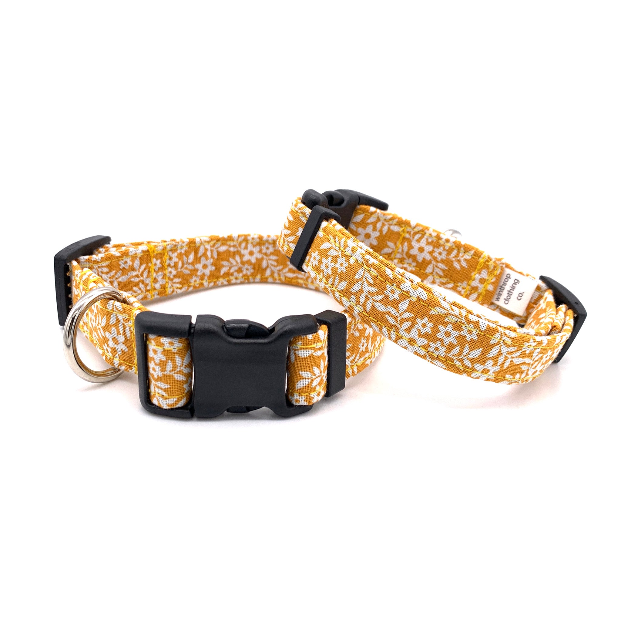 Mustard dog collar hotsell